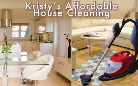 $35 for a Home-Cleaning Service from Kristy's Affordable House Cleaning (Up to $90 Value)