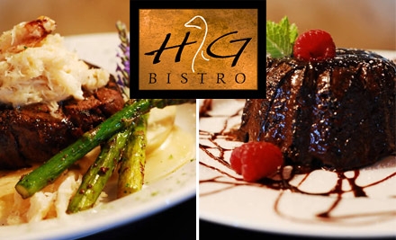 $15 for $35 Worth of Fine Casual Fare at HG Bistro