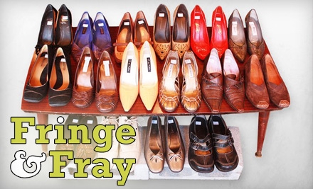 $12 for $25 of Resale Clothing and Home-Décor at Fringe & Fray 