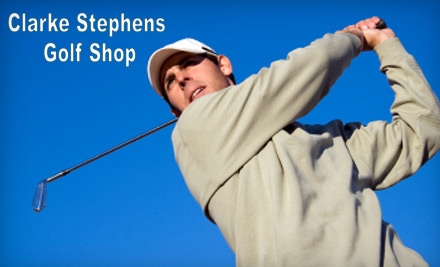 $30 for a Lesson, Club Fitting, and Launch-Monitor Session at Clarke Stephens Golf Shop 