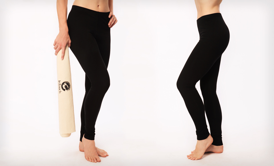 $29 for Two Pairs of Women’s Athletica InTouch Organic Yoga Leggings in S/M or L/XL ($119.90 List Price). Free Shipping.